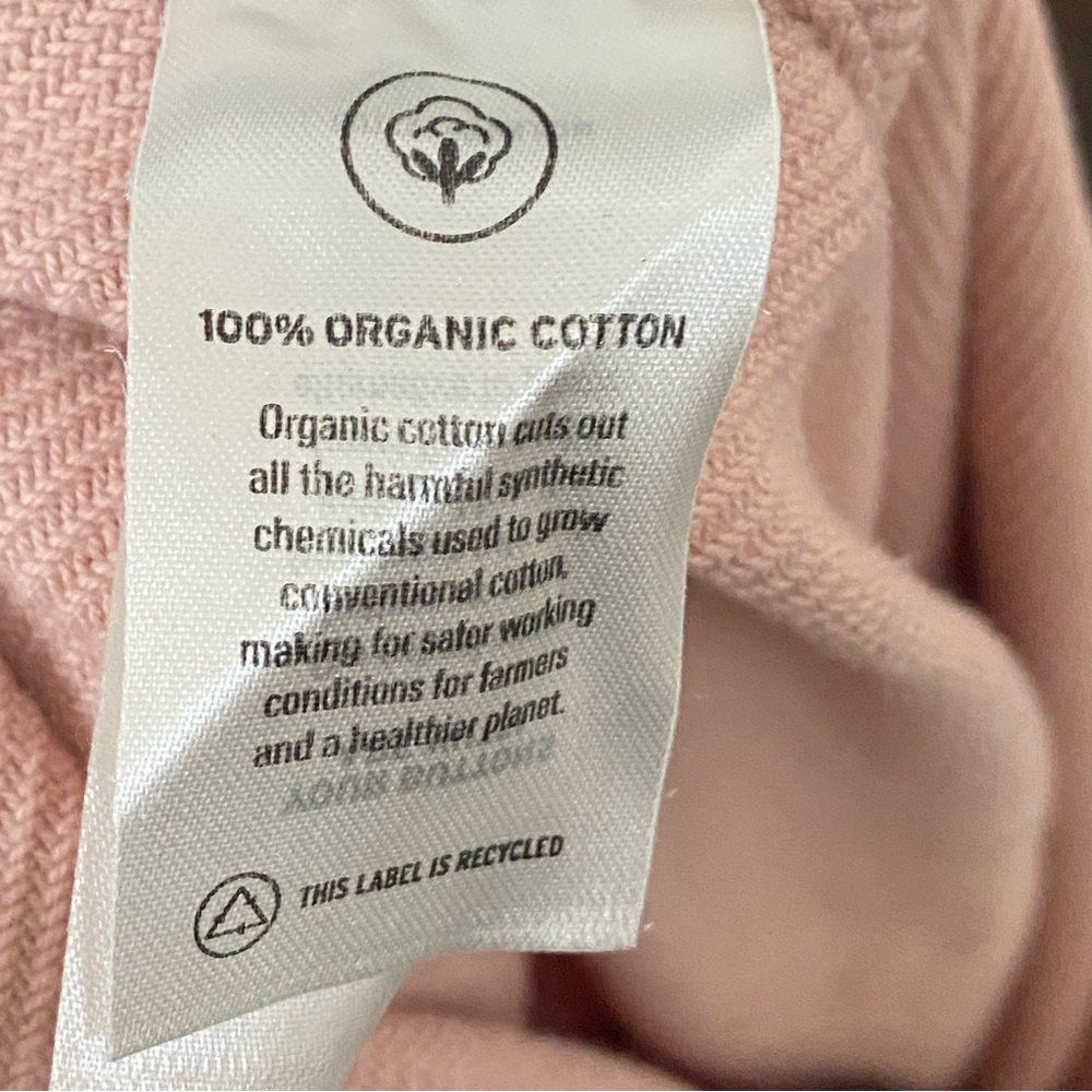 Outerknown Light Pink Button Down Shirt - image 11